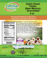 Hatch Green Chiles (New Mexico), Granulated (8 oz, ZIN: 526903) - 2 Pack