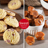 Gift Basket with Assorted Sweets, Cookies and Nuts