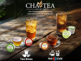Cha4TEA 36-Count Jasmine Green Tea Pods Compatible with Keurig K-Cups Brewers