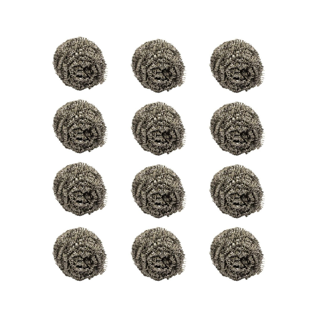 1.25 Ounce Stainless Steel Scrubber - 6 Case 12 Count