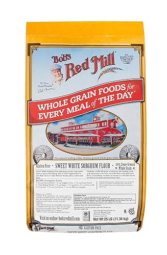 Bob's Red Mill Bulk Sweet Sorghum Flour, Gluten Free, 25 Pound