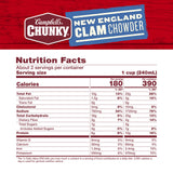 Campbell's Chunky Soup, New England Clam Chowder, 18.8 Oz Can