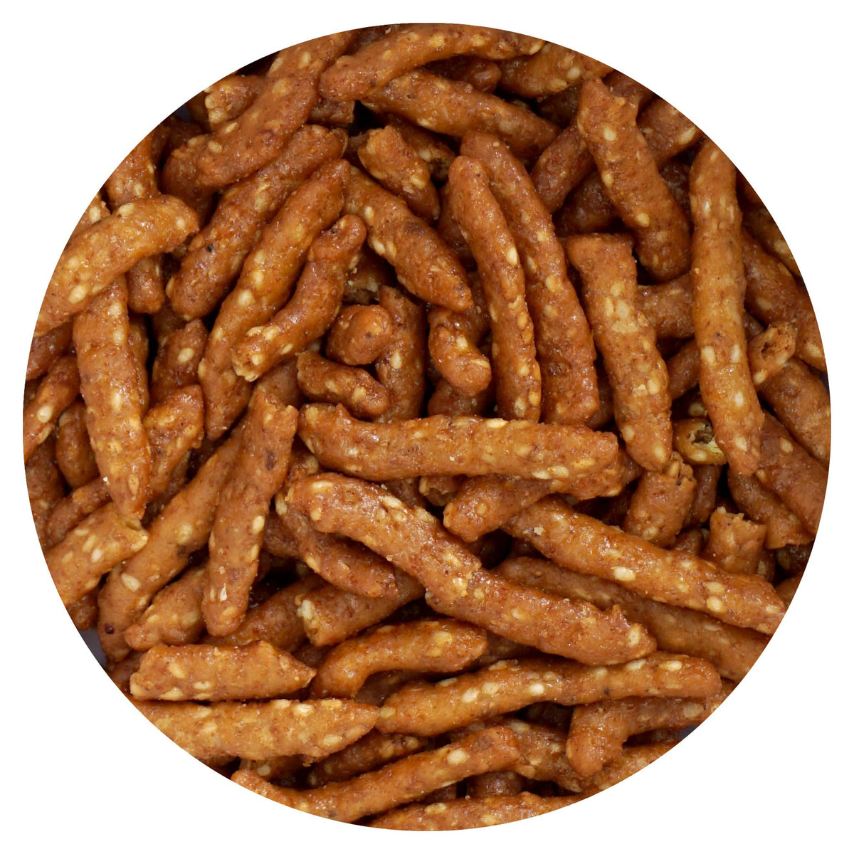 Honey Roasted Sesame Sticks, 2 Pound Bulk Bag, Hampton Distribution