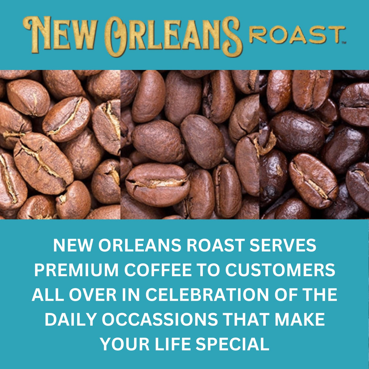New Orleans Roast Medium Roast Ground Coffee - Smooth & Balanced (3 Pack)