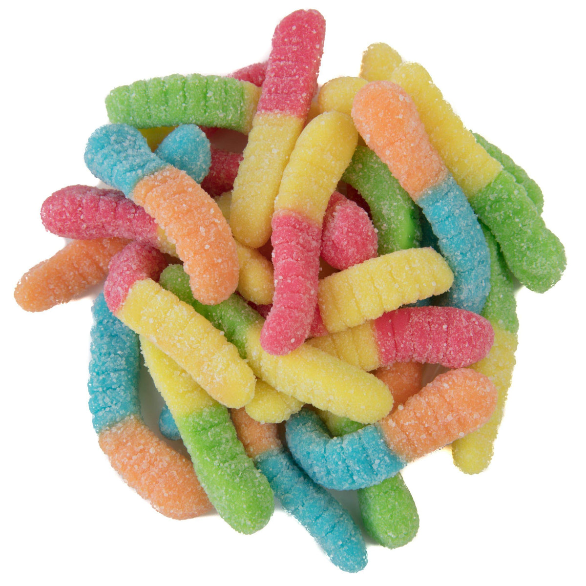 Mini Sour Gummi Worms Candy 4 LBS