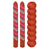 Bridgford Old World Pepperoni Stick 16 oz Pack of 2 - Naturally Smoked Pepperoni Stick for Pizza and Sandwiches - High Protein Zero Carb Keto Snack