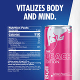Red Bull Energy Drink, White Peach, Peach Edition
