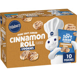 Pillsbury Mini Soft Baked Cinnamon Roll Flavored Cookies 10 Count