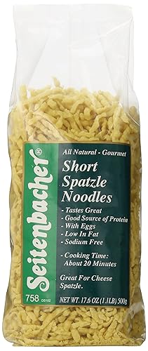 Seitenbacher Spatzle Noodles, Short, 17.6 Ounce