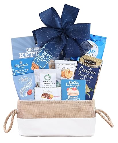 Wine Country Gift Baskets Gourmet Feast Perfect For Family, Friends, Co-Workers, Loved Ones and Clients, Gift Size 15" x 8" x 14"
