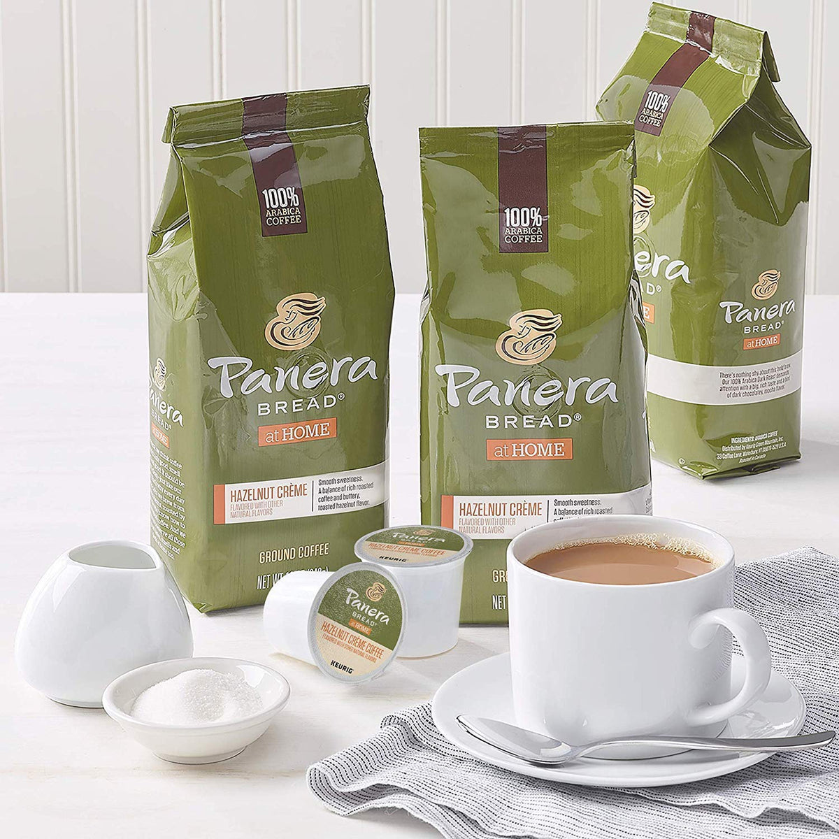 Panera Bread Coffee, Hazelnut Creme, 12 Ounce