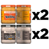 Tostitos, Queso Variety Pack, 11.25 Ounce (Pack of 4)