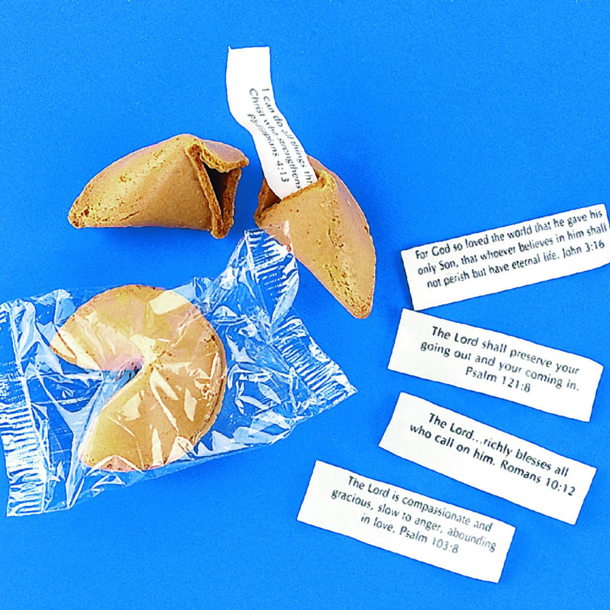 Bible Verse Fortune Cookies - Easter & Easter Candy & Chocol