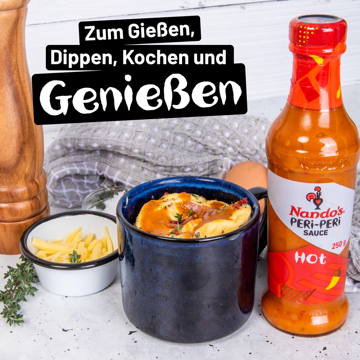 Nando's Hot Peri-peri Sauce 250ml
