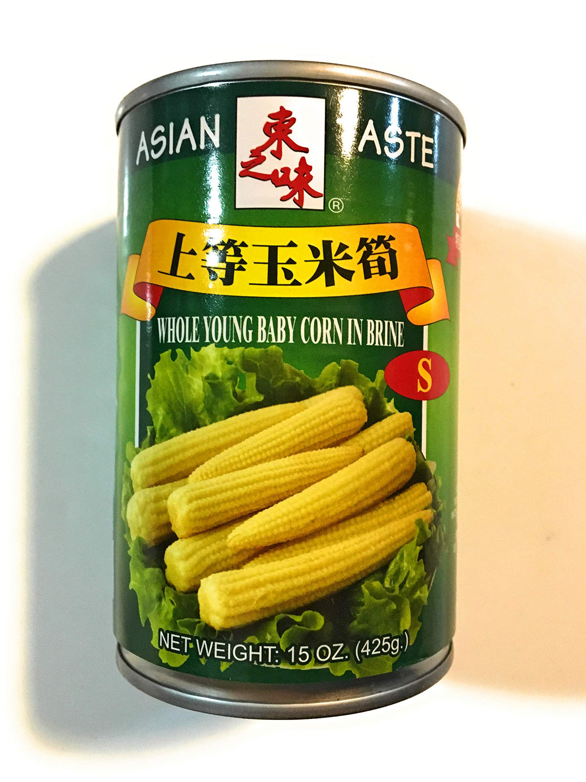 Asian Taste Whole Young Baby Corn I Brine 15 Oz(3 Pack)