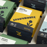 Groundwork USDA Organic Whole Bean Coffee, Lucky Jack, 12 oz Bag