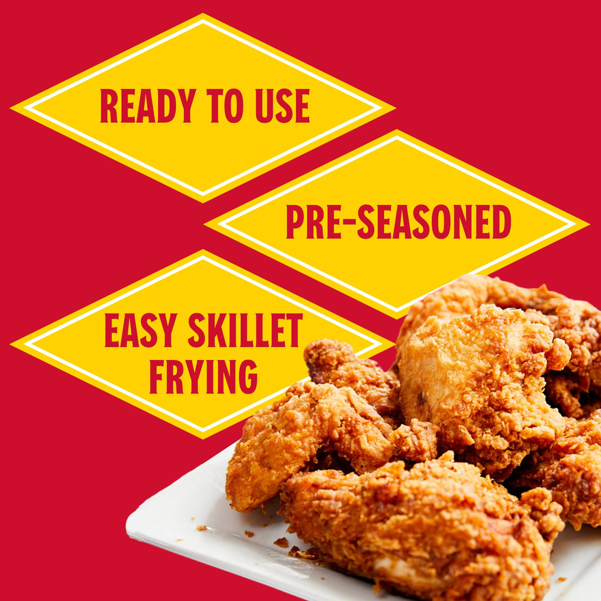 Louisiana Fish Fry Chicken Fry 50lb Bulk, Food Service (50 Pounds)