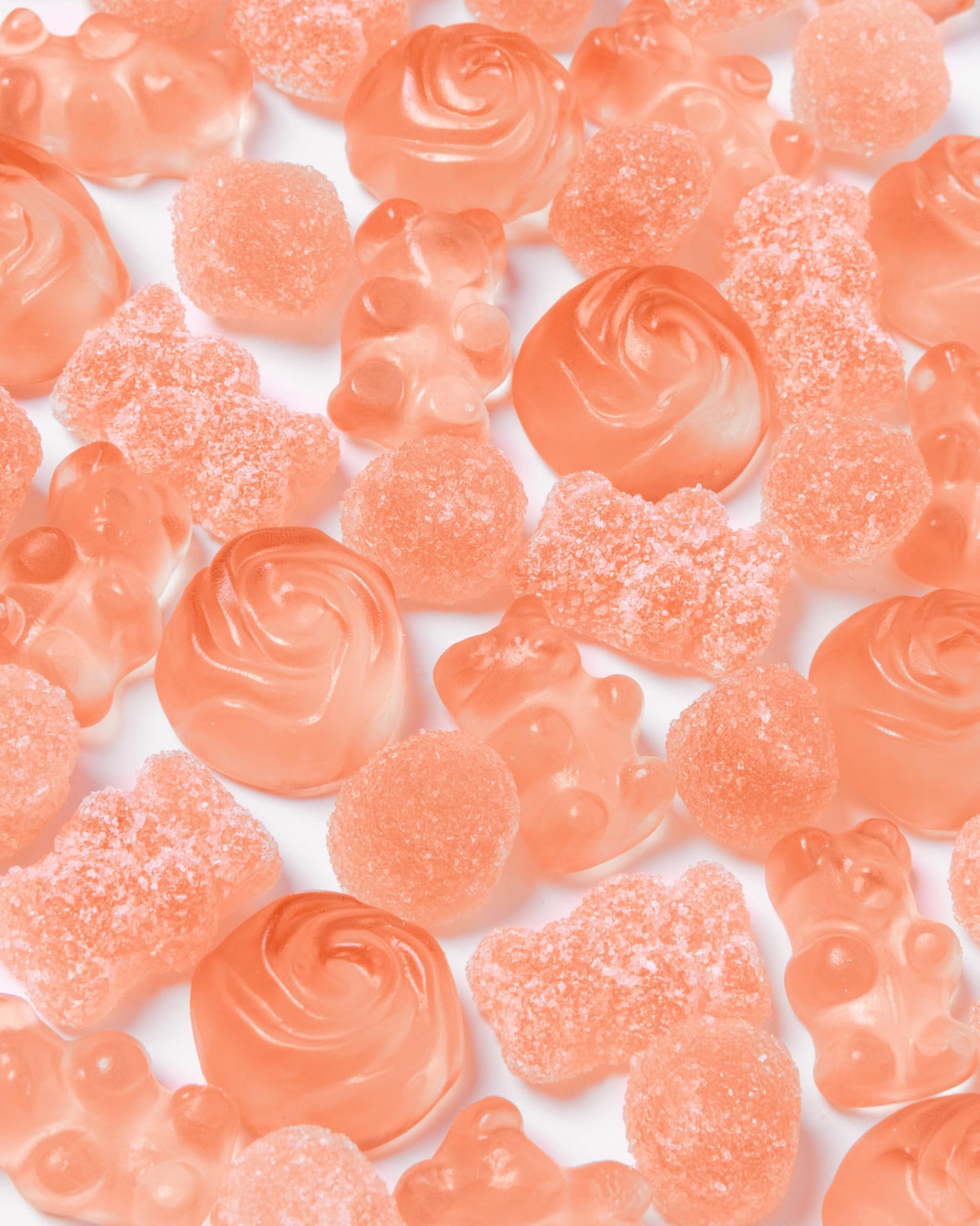 Sugarfina Rosé All Day Bears Small Candy Cube, Gummy Bears, 3.3 oz, 6 Count