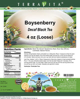 Boysenberry Decaf Black Tea (Loose) (4 oz, ZIN: 533000)