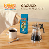 Kauai Coffee Ground Coffee - Smooth, Rich, Medium Roast - Nutty Caramel and Tropical Coconut - Arabica Coffee, 10% Hawaiian with No Bitterness