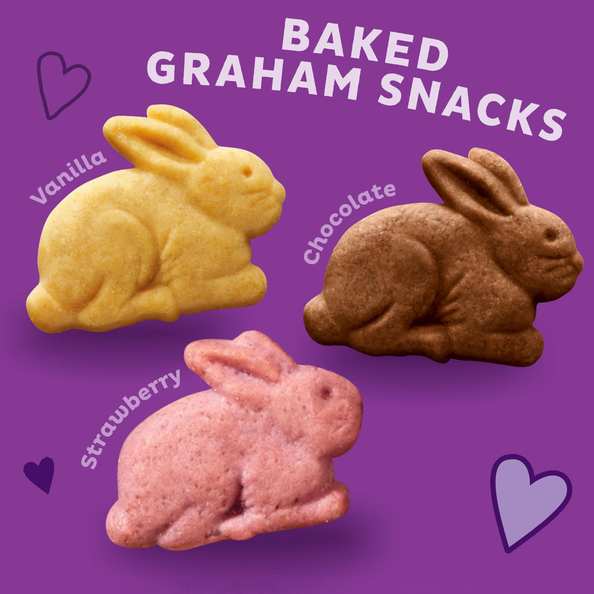 Annie's Organic Bunny Grahams Snacks, Neapolitan, 7.5 oz