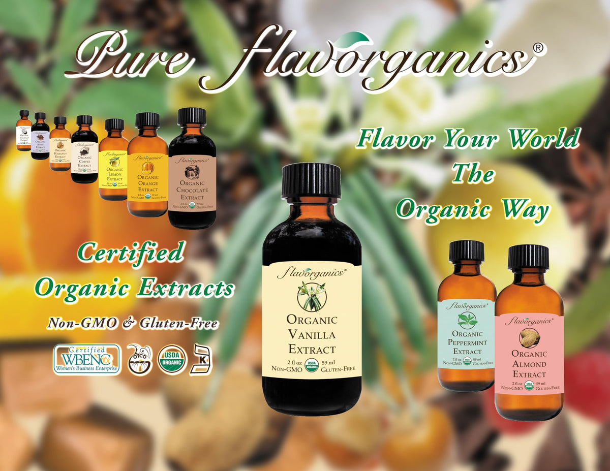 Flavorganics Organic Anise Extract, 2 Ounce Bottle