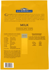 Ghirardelli Milk Chocolate Chips, 5lb Bag with Ghirardelli Barista Spoon