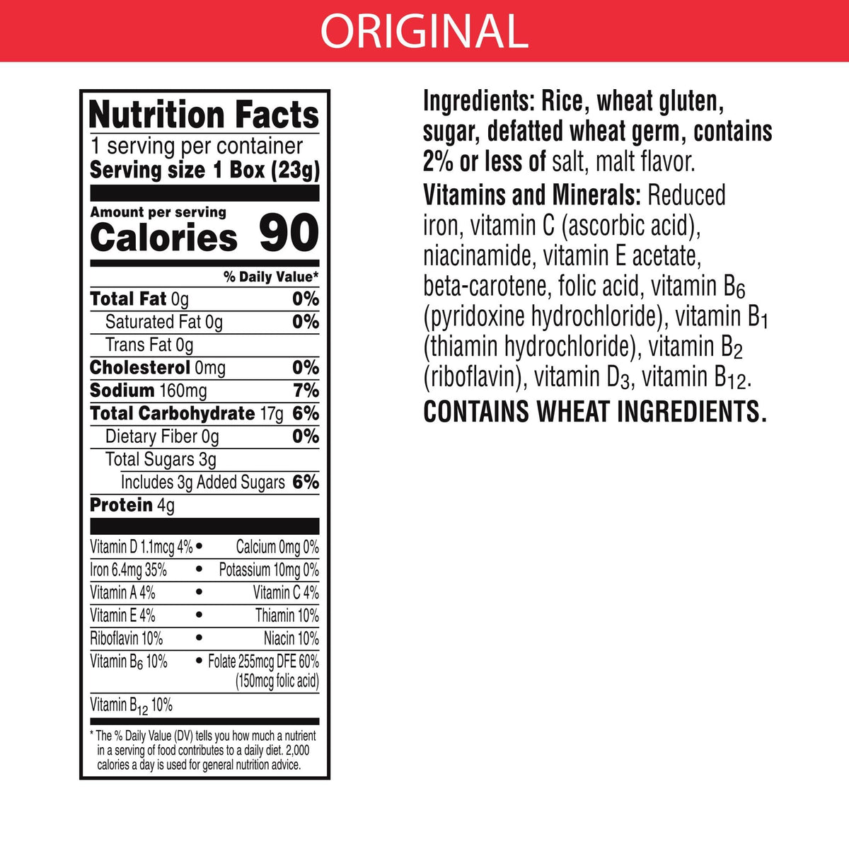 Kellogg's Special K, Breakfast Cereal, Original, .81oz (70 Count)