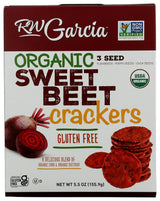 RW GARCIA Organic Sweet Beet Crackers, 5.5 OZ
