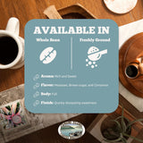 Camano Island Coffee Roasters Roasters Honduras Dark Roast, Ground 2lb, Fresh Small Batch Roasted, USDA Organic, Fairly Traded, Shade Grown Top 1%