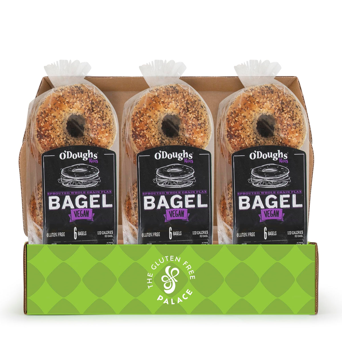 ODoughs Gluten Free Bagels (Sprouted Whole Grain Flax Bagel)