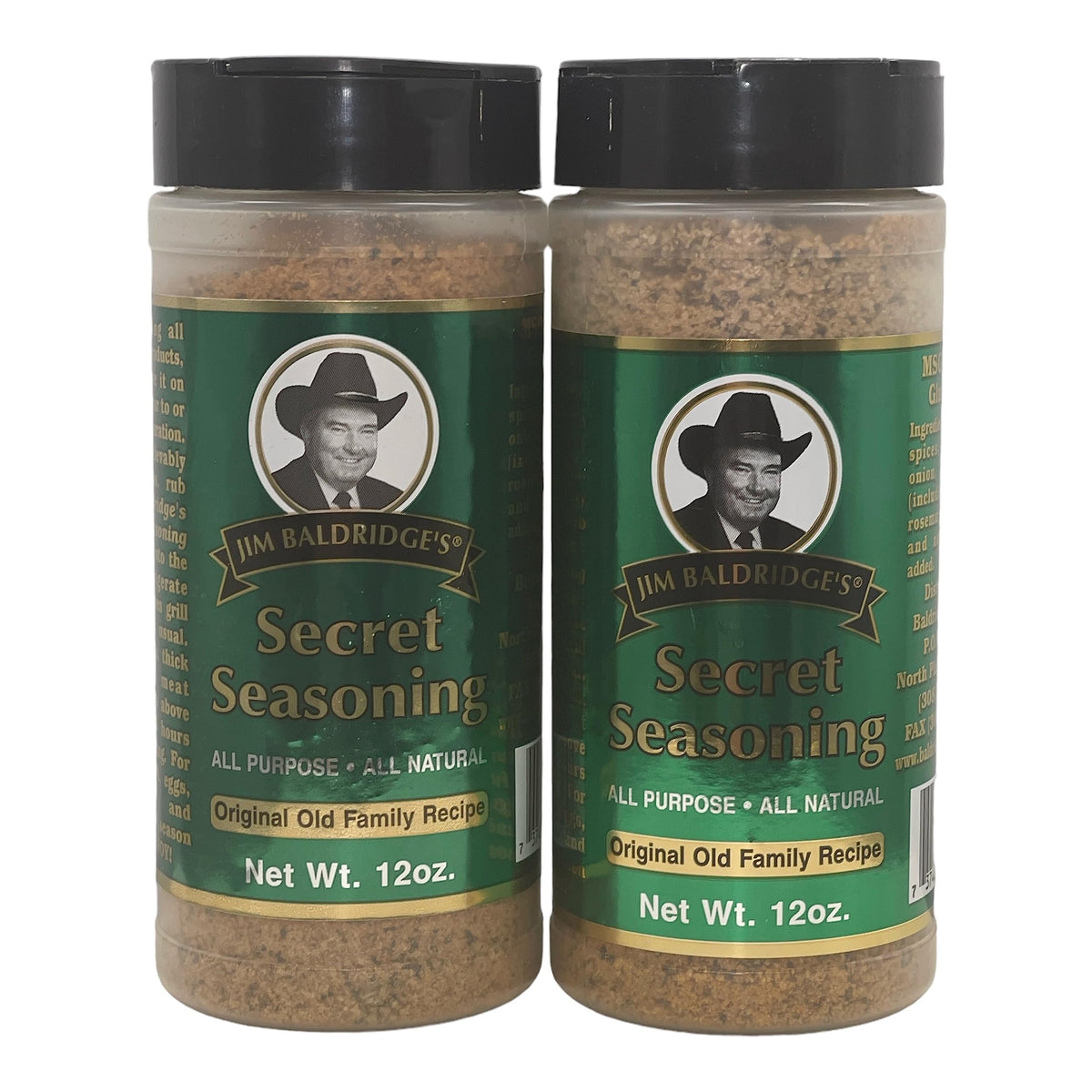 Jim Baldridge's Original Secret Seasoning (12 oz/Pack of 2)