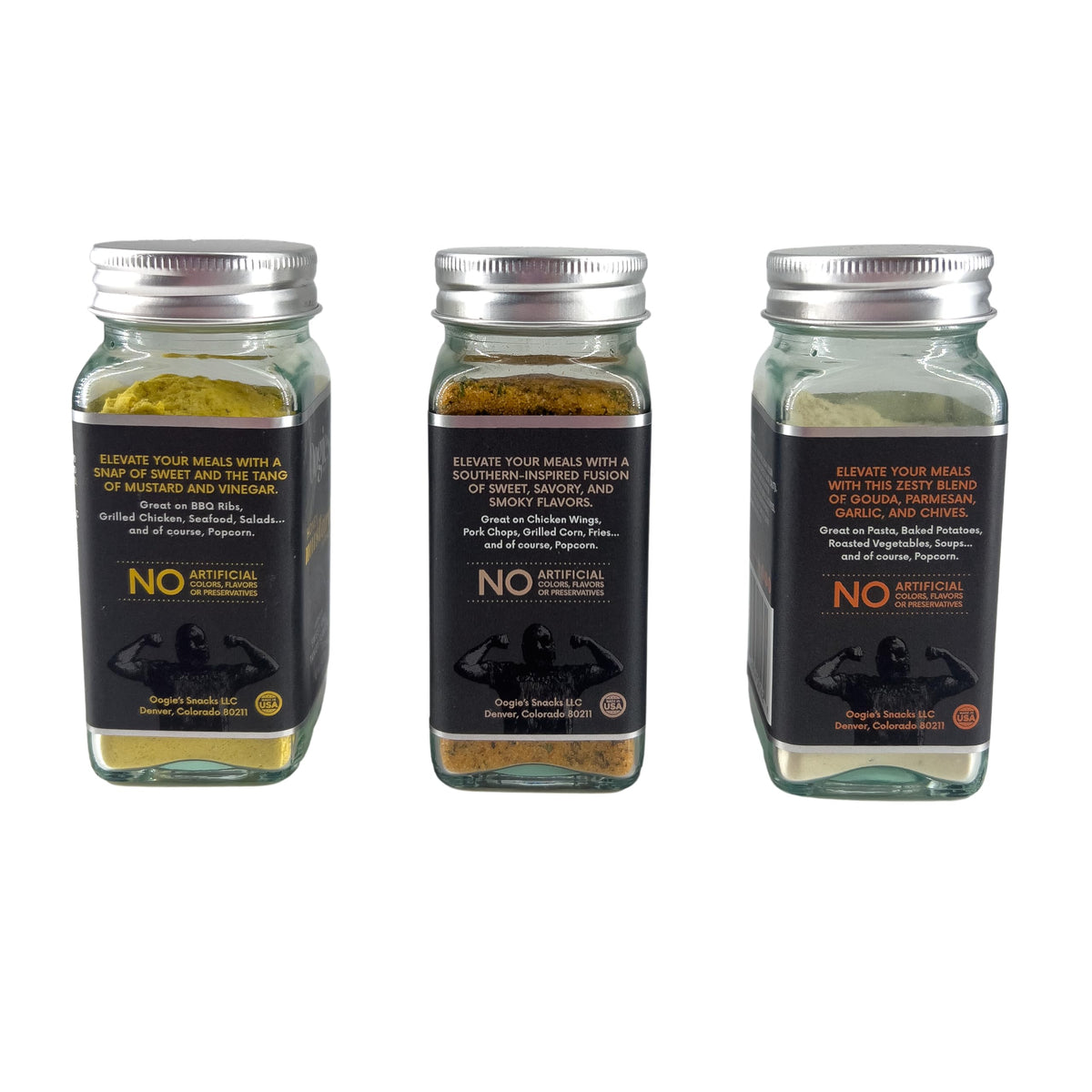 Oogie's Gourmet Seasoning | 3 Pack | Variety Flavor Pack