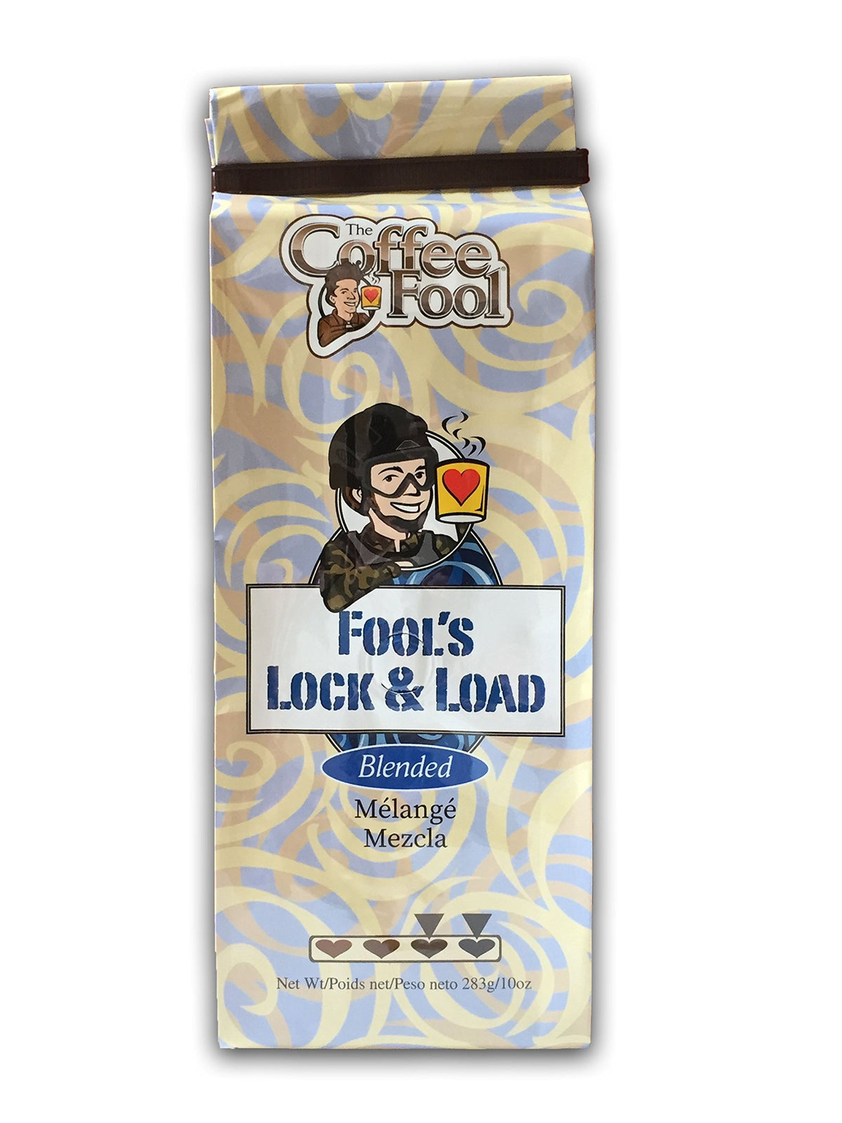 Coffee Fools Strong Drip Grind Medium Roast Arabica Whole Bean Coffee