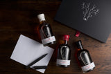 Escuminac Organic Maple Syrup Gift Set | 3 Harvests Included From Delicate to Strong Taste | 100% Pure Canadian Maple Syrup | Gourmet Tasting Trio