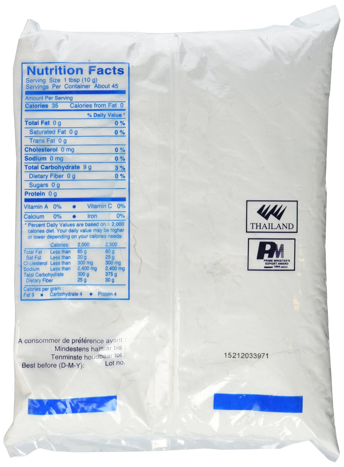 Tapioca Starch Powder 16 Oz (Pack of 1)