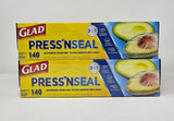 Glad Press'N Seal Multi Purpose Sealing Wrap - Leakproof, Airthight & Multisurface - 2 x 140Sq. Ft