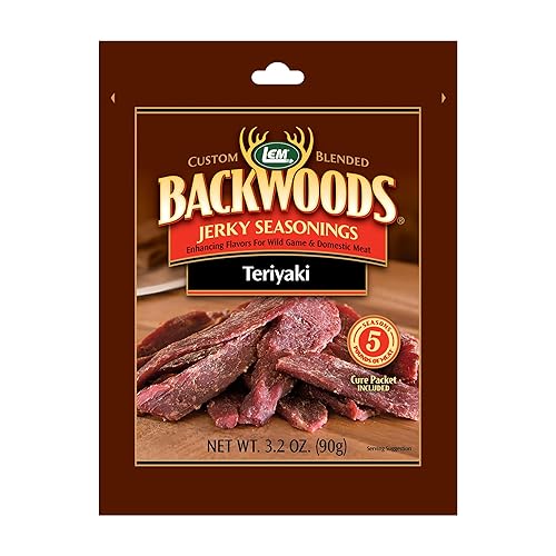 LEM Backwoods Teriyaki Seasoning with Cure Packet ,1 oz.