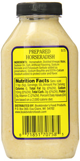 Bookbinder's Horseradish, 9.75 oz