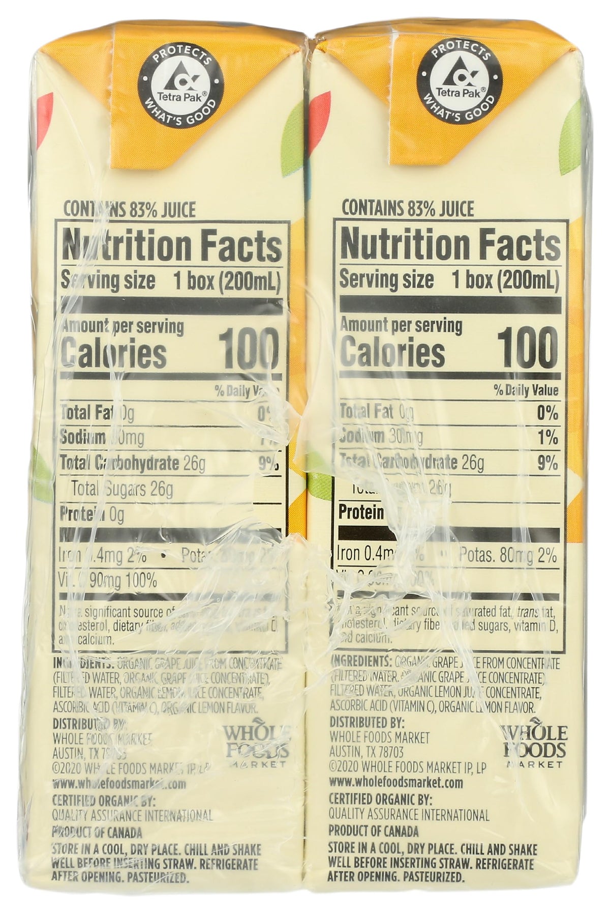 365 by Whole Foods Market, Organic Leaping Lemonade, 8 Pack