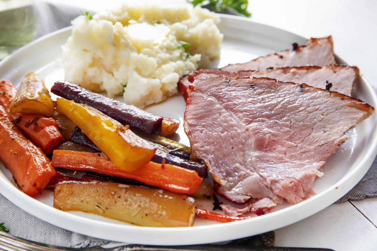 Salutem Vita - Oven-Baked Honey Ham, 1 lbs. (actual weight may vary within 5%) - Pack of 4
