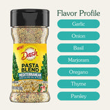 Dash Salt-Free Pasta Seasoning Blends, Mediterranean, 1.9 Ounce