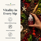 Young Living NingXia Nitro | 1 Pack (14 Sachets) | Energizing Wolfberry Drink with Green Tea & Korean Ginseng | Supports Focus, Energy & Physical