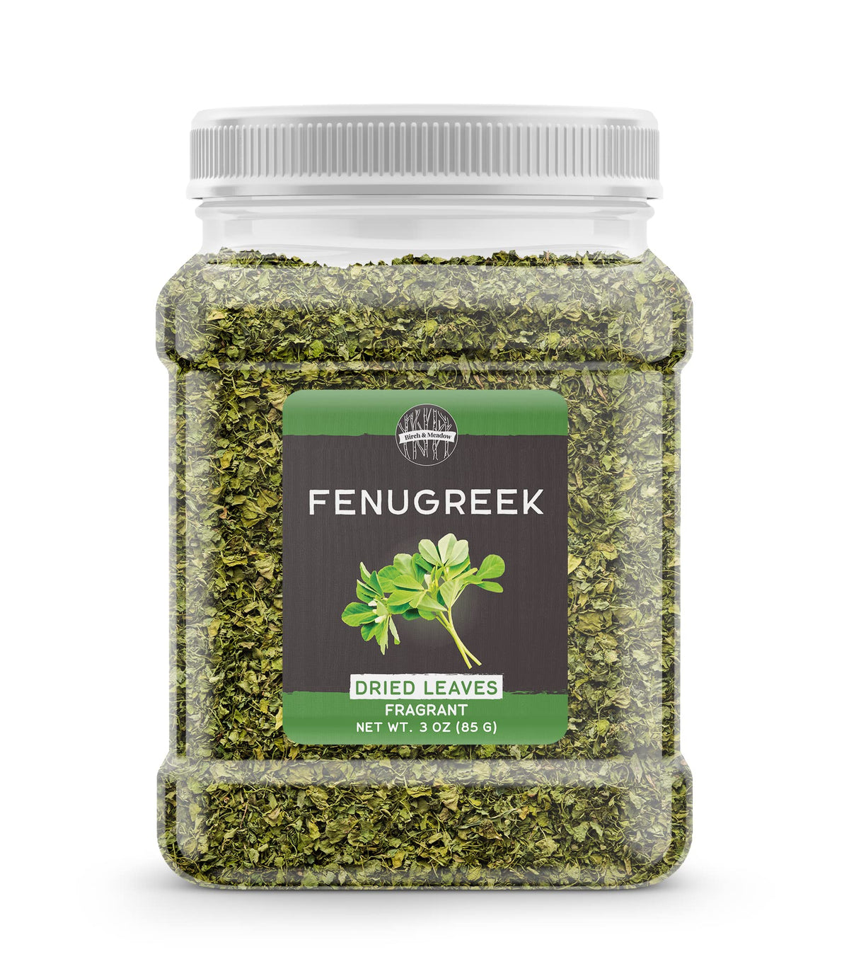 Birch & Meadow 3 oz of Fenugreek Leaves, Pickling & Curry, Strong Flavor