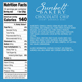 Sunbelt Bakery Chocolate Chip Chewy Granola Bars, 120-1.0 OZ Bars (12 Boxes)