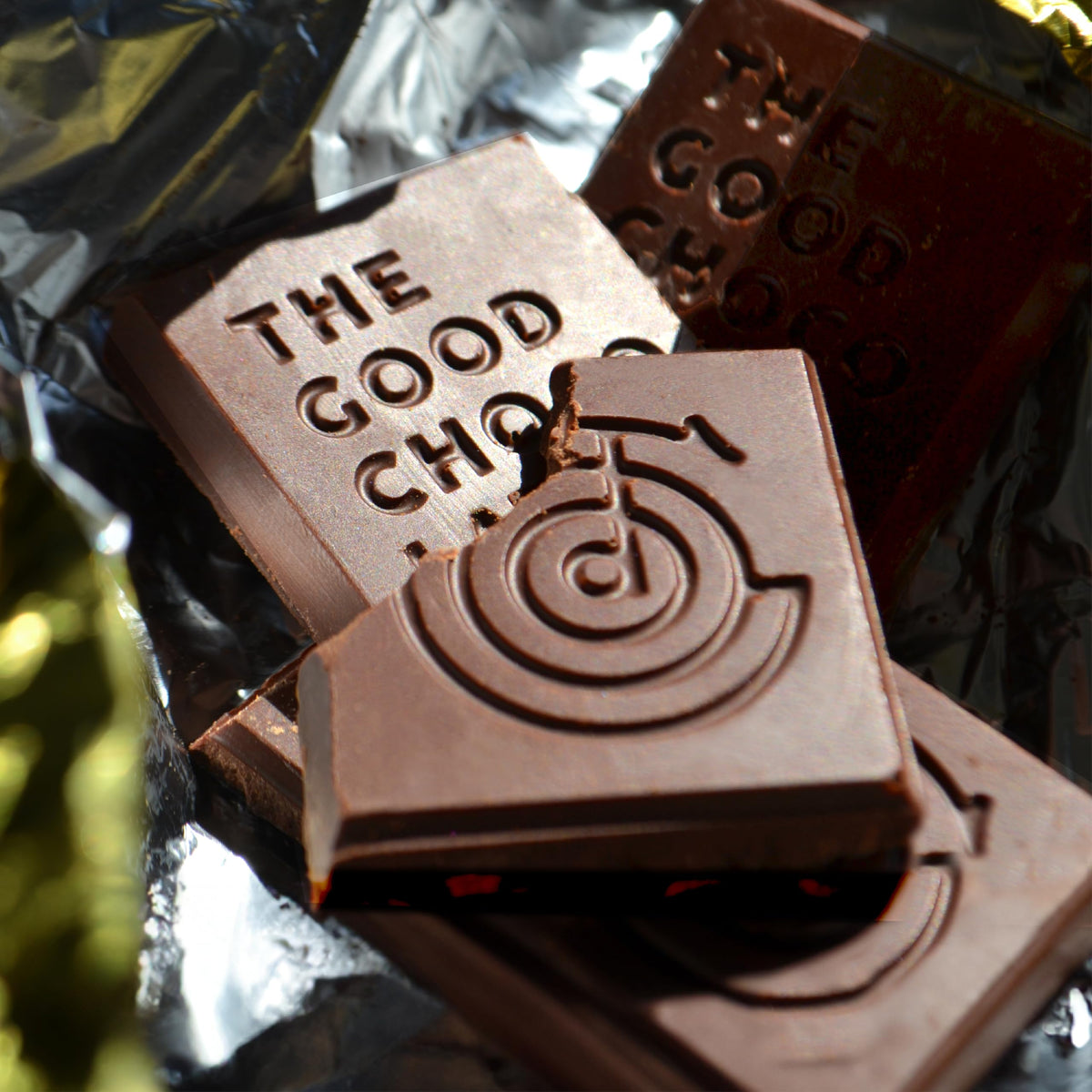 The Good Chocolate - Keto Milk Chocolate Style Squares, 80% Less Sugar, Lower Net Carb Snack, Lower Calorie, Creamy Chocolate Candy, 24 Square Family