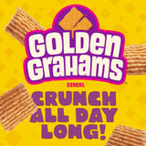 Golden Grahams Breakfast Cereal, Graham Cracker Taste, Made with Whole Grain, 11.7 oz