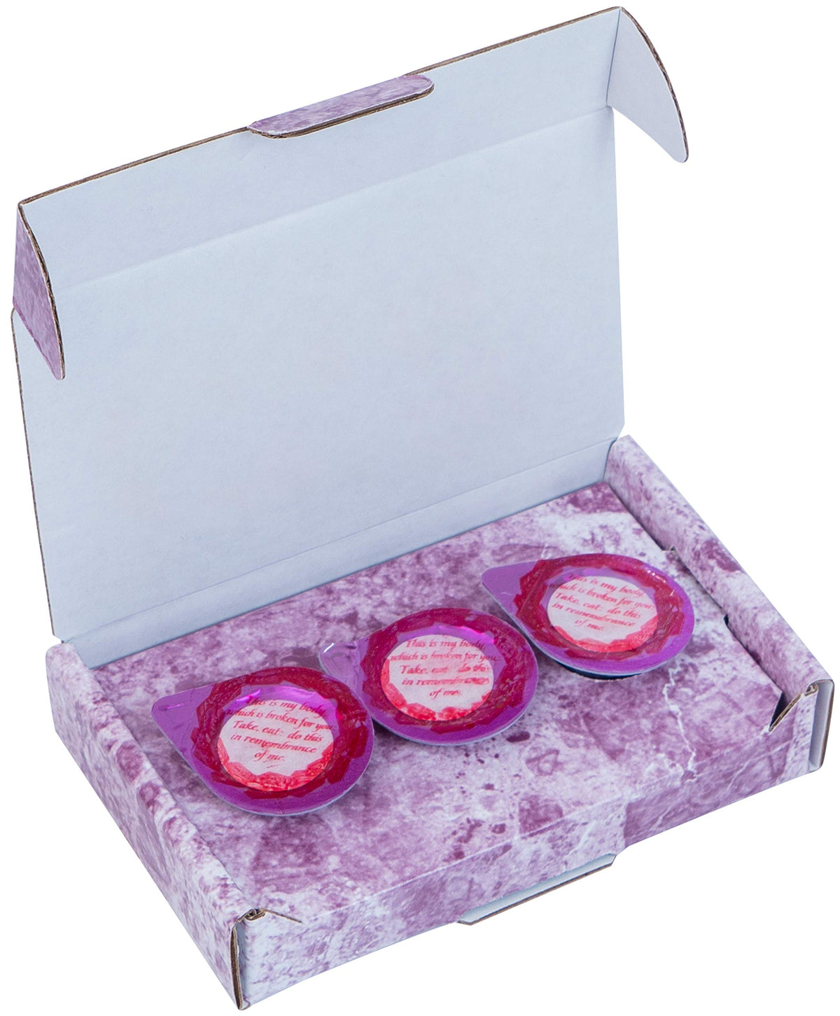 Celebration Cup 3 Prefilled Communion Cups - Visitation Pack