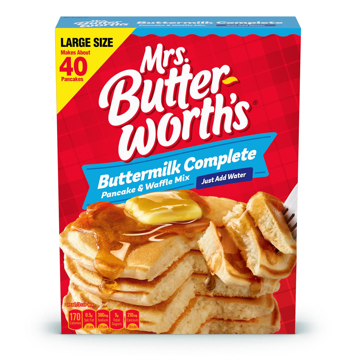 Mrs. Butterworth's Complete Buttermilk Pancake and Waffle Mix, 32 oz