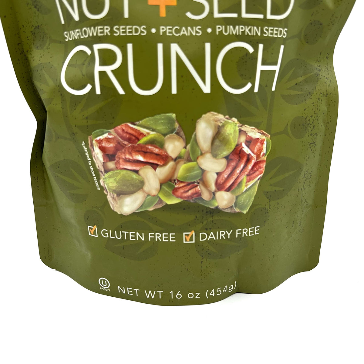 180 Snacks Nut + Seed Crunch, Sunflower Seeds, Pecans, Pumpkin Seeds 16 Oz Bag